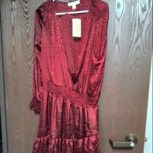 Michael Kors Elegant Red Dress